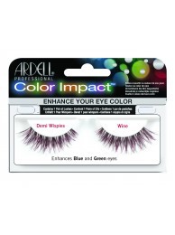 Pestañas Color Impact Lash Demi Wispie Wine Ardell
